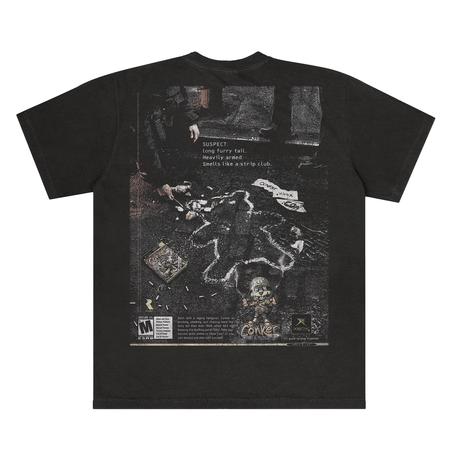 Conkers Live and Reloaded - poster tee